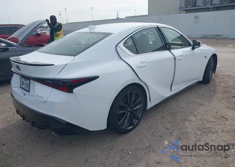 2024 Lexus Is 350 F Sport Design from USA, damaged, VIN JTHBZ1B25R5072751